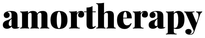 Logo amortherapi nero png